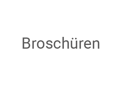 Broschüren